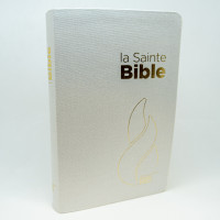 Bible NEG blanc textile or