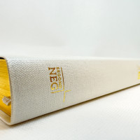 Bible NEG blanc textile or