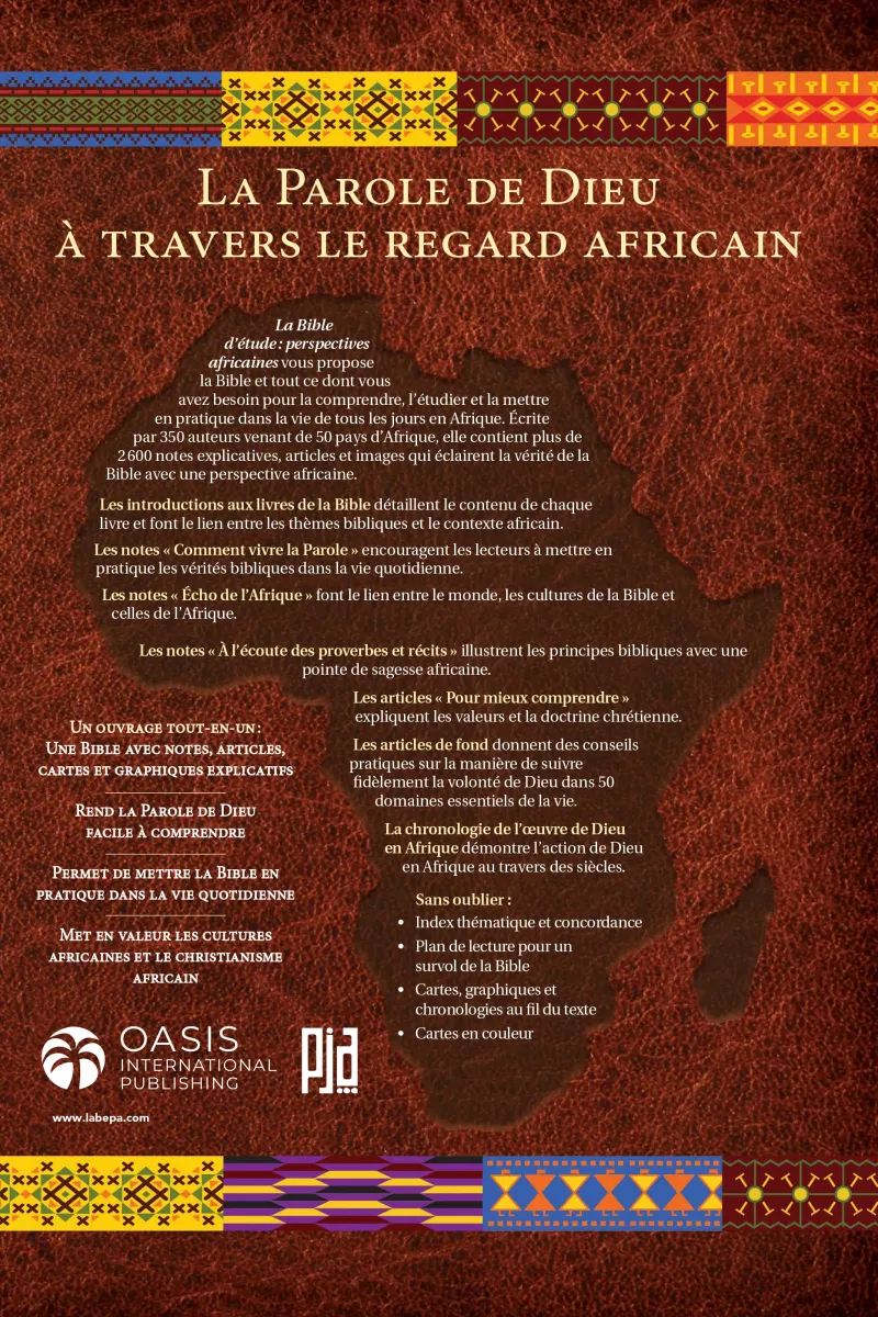 Bible d'étude, La - perspectives africaines