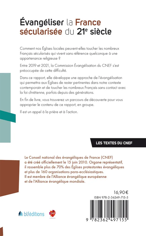 Evangéliser la France sécularisée du 21e siècle