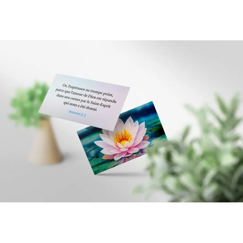 Lot de 50 versets - D'encouragement
