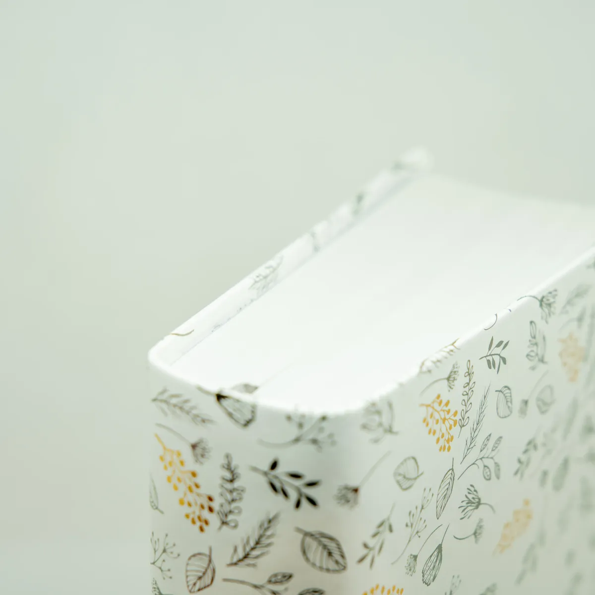 Bible SG21 Journal de bord souple Vivella blanc motifs dorés