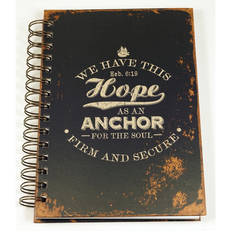 Journal Hope as an anchor - Heb. 6:19