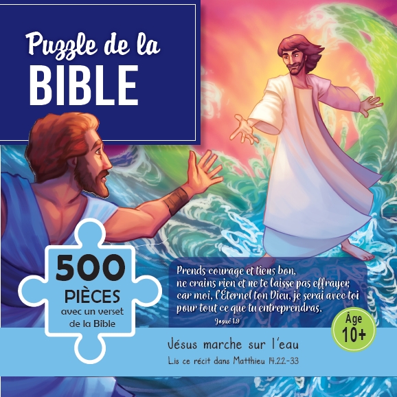Puzzle de la Bible : Prends courage et tiens bon - 500 pièces