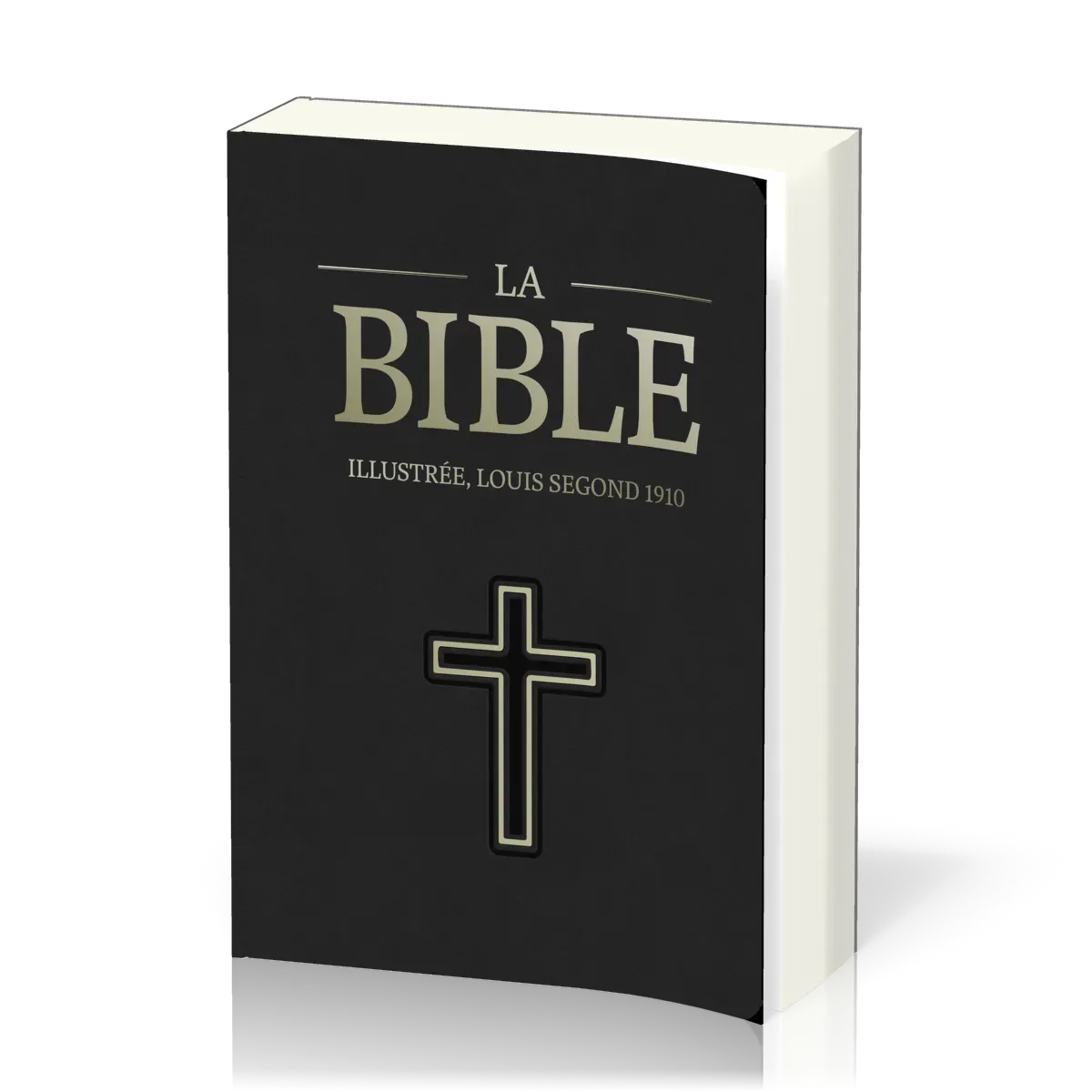 Bible Segond 1910 Illustrée souple noir