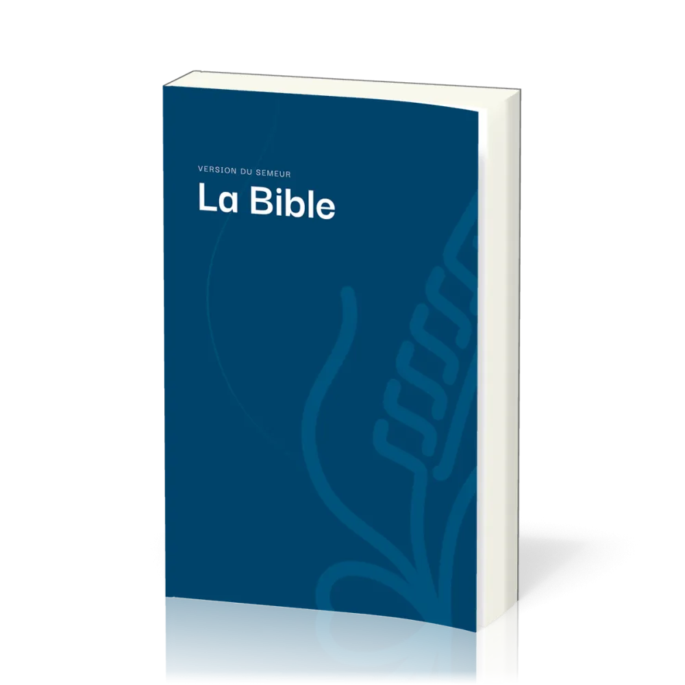 Bible Semeur rigide bleu