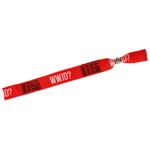 Bracelet WWJD rouge