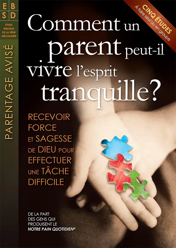 Comment un parent peut-il vivre l'esprit tranquille ? - Cinq études