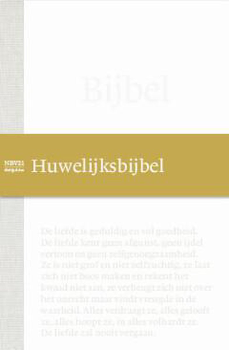 NBV21 Huwelijksbijbel