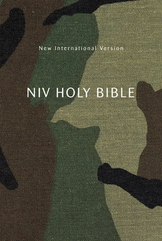 NIV Bible compact camo