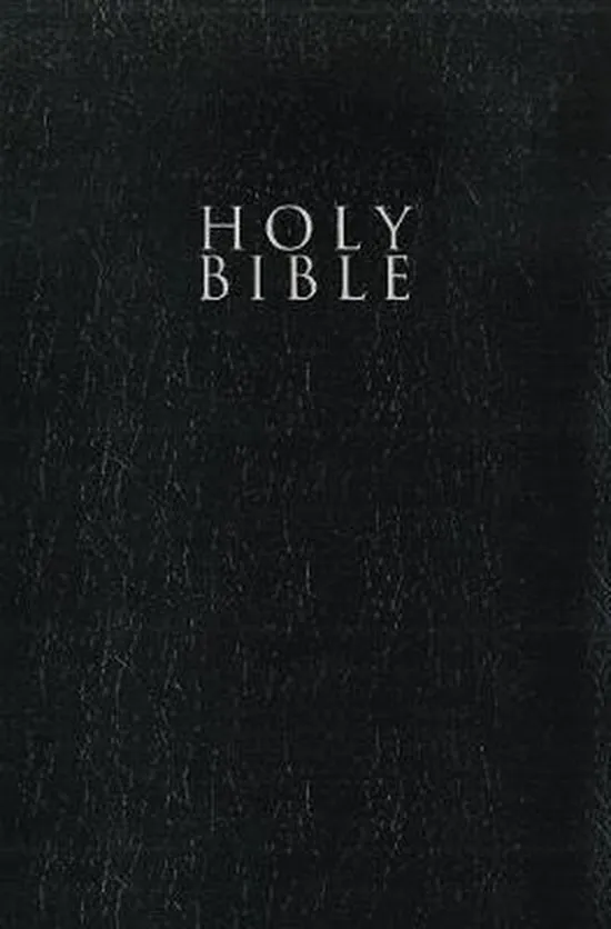 NIV Gift & Award Bible black leather-look