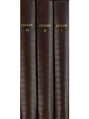 Eglise, L' - Une esquisse de son histoire pendant 20 siècles (série de 3 tomes)