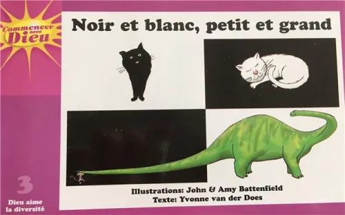 Noir et blanc, petit et grand