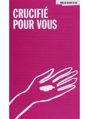 Crucifié pour vous