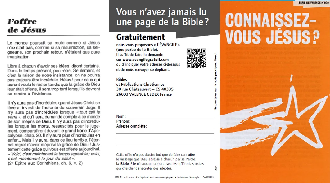 Connaissez-vous Jésus ?