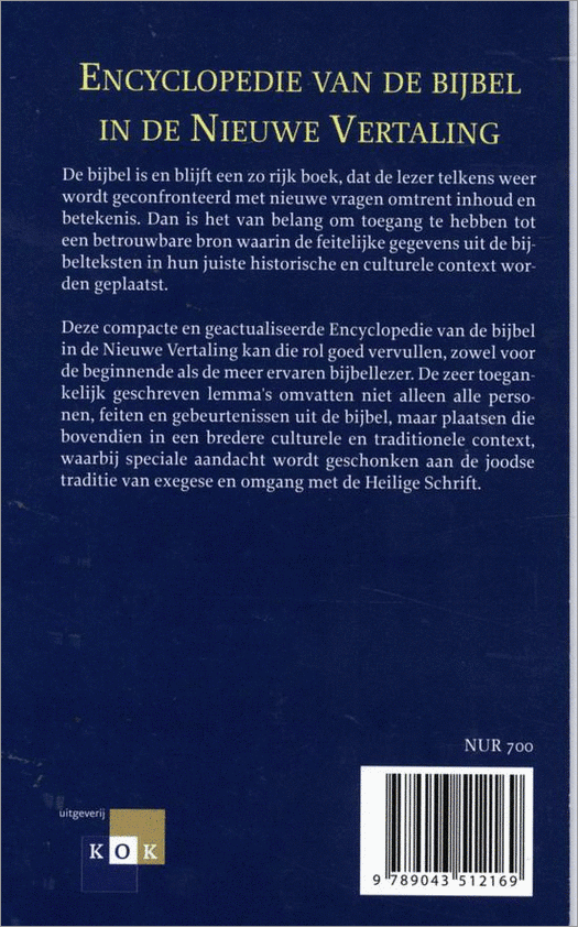 Encyclopedie van de Bijbel in de Nieuwe Vertaling