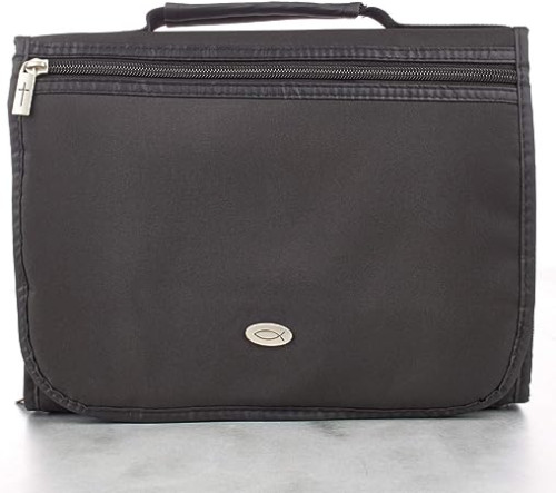 Housse L 3fold noir ICHTUS