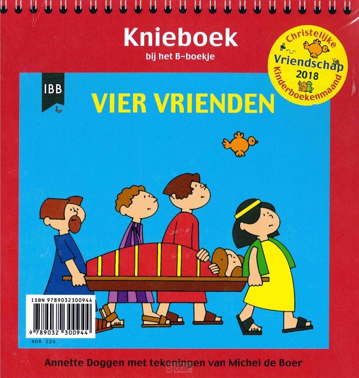 Vier vrienden - Knieboek