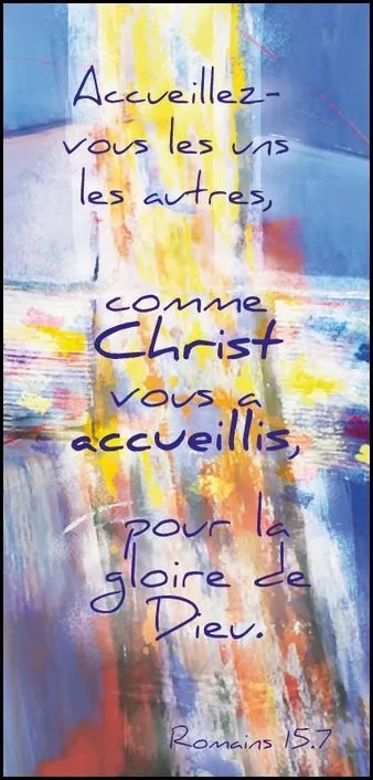 Marque-page magnet - Rom. 15:7