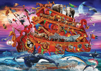 Puzzle Arche de Noé - 260 pièces 48x34cm