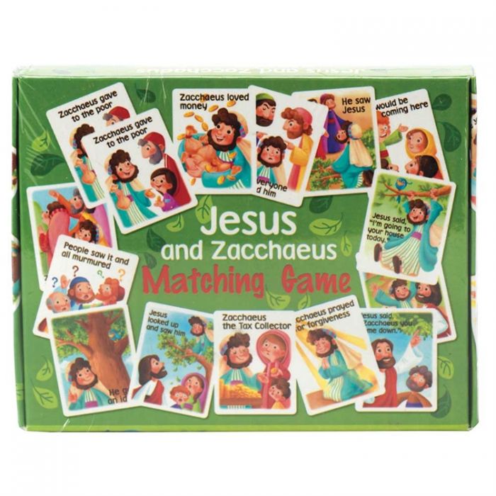 Matching Game - Jesus and Zacchaeus