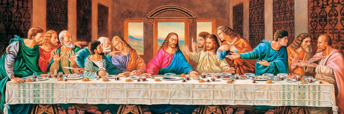 Puzzle The Last Supper panorama - 1000 pièces