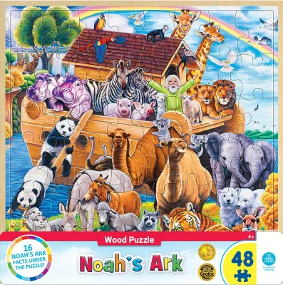 Puzzle bois Noah's Ark - 48 pièces