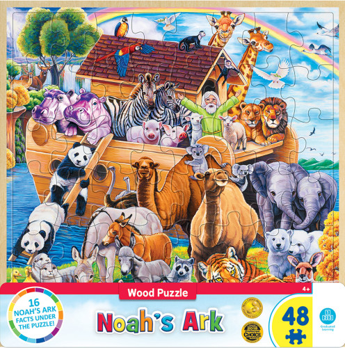 Puzzle bois Noah's Ark - 48 pièces