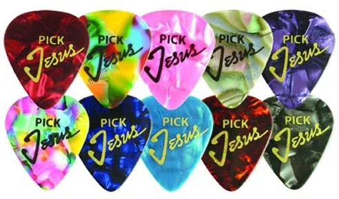 Médiator guitare Jésus