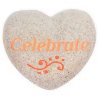 Coeur résine Celebrate - Ps. 100:1