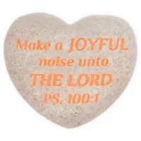 Coeur résine Celebrate - Ps. 100:1