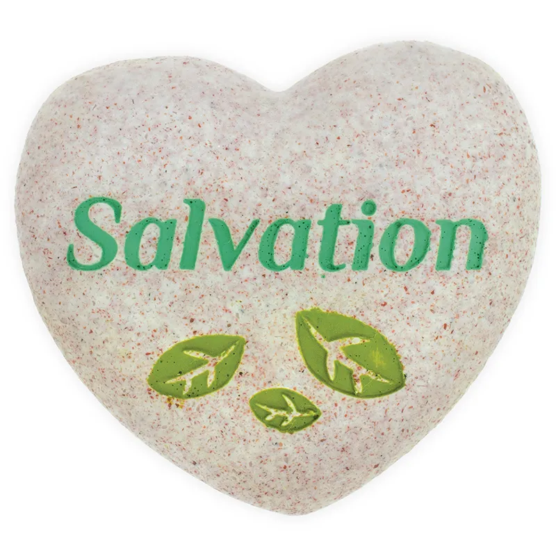 Coeur résine Salvation - Eph. 2:8