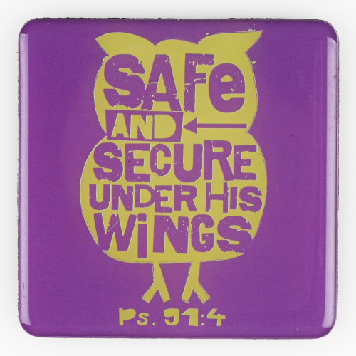 Magnet - Safe and secure under His wings - Psalm 91:4