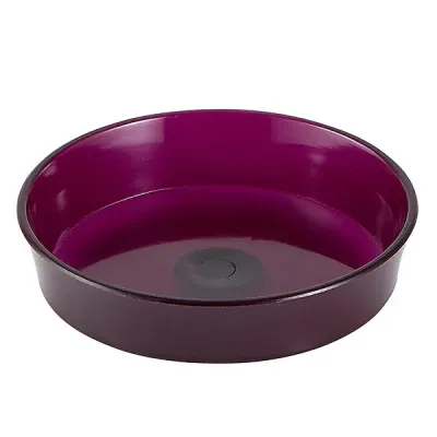 Support pain plateau sainte cène plastic bordeau