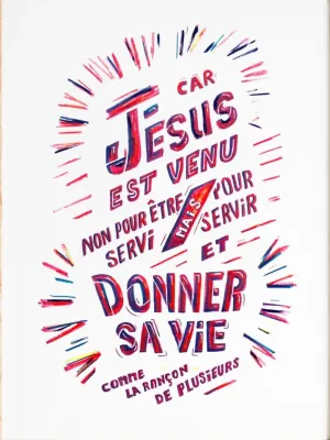 Poster A3 - Car Jésus est venu...