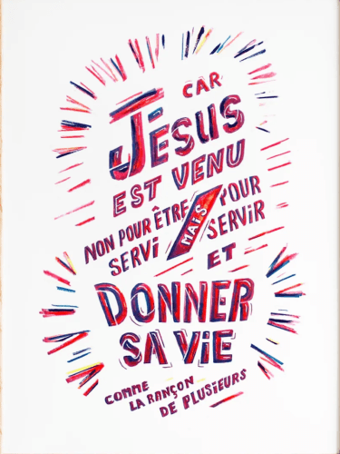 Poster A3 - Car Jésus est venu...