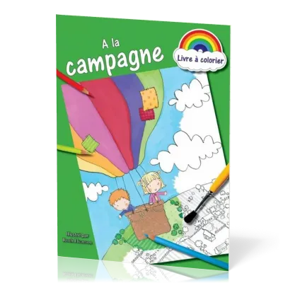 A la campagne - Livre à colorier
