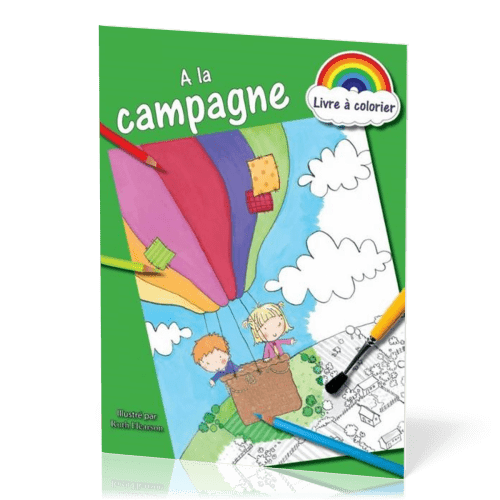 A la campagne - Livre à colorier