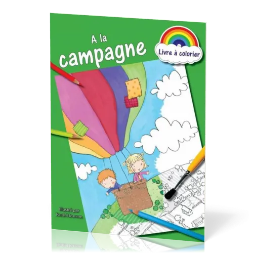 A la campagne - Livre à colorier