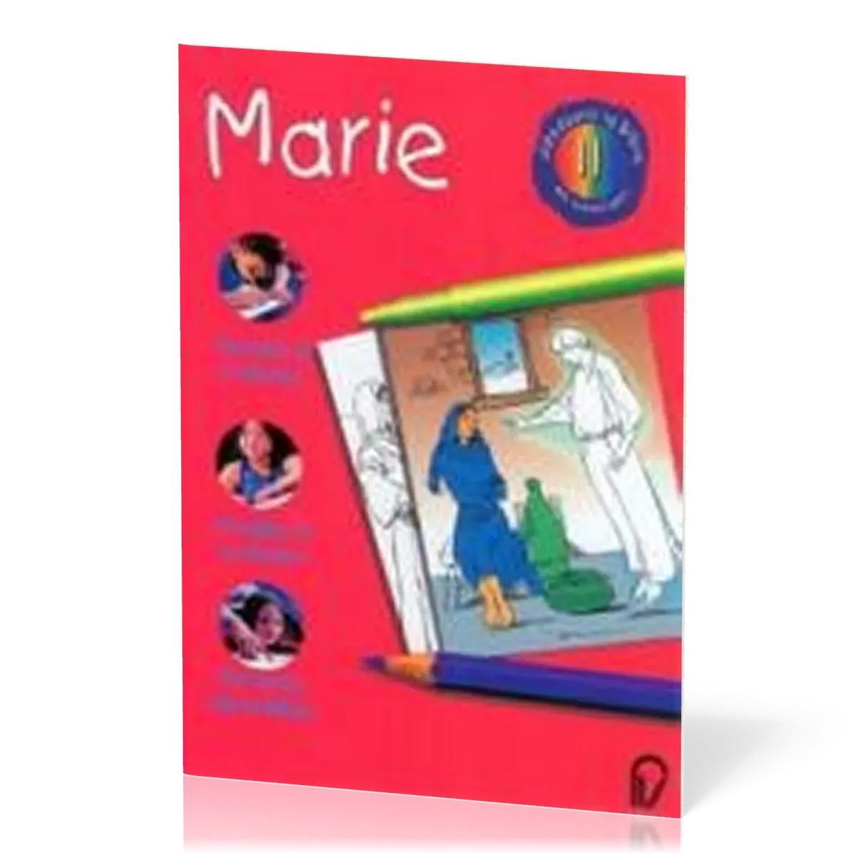 Marie - Coloriage