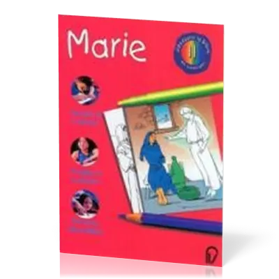 Marie - Coloriage