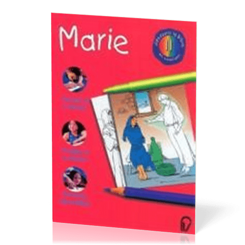 Marie - Coloriage