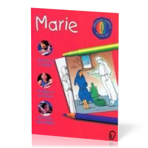 Marie - Coloriage