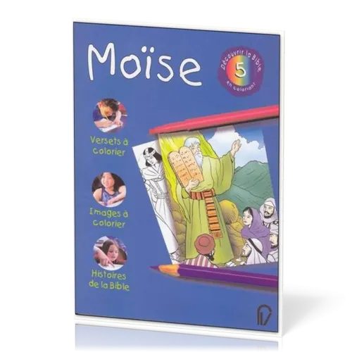 Moïse - Coloriage