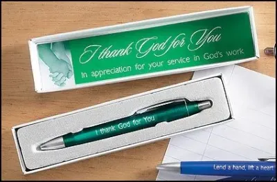 Stylo I thank God for you - green