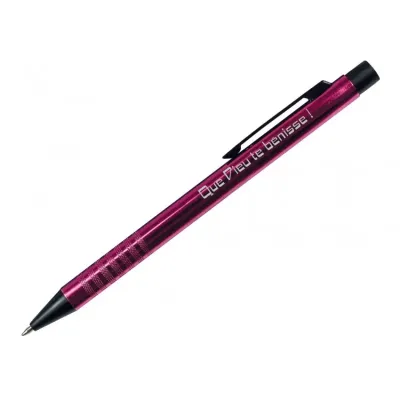 Stylo métal rose - Que Dieu te bénisse !
