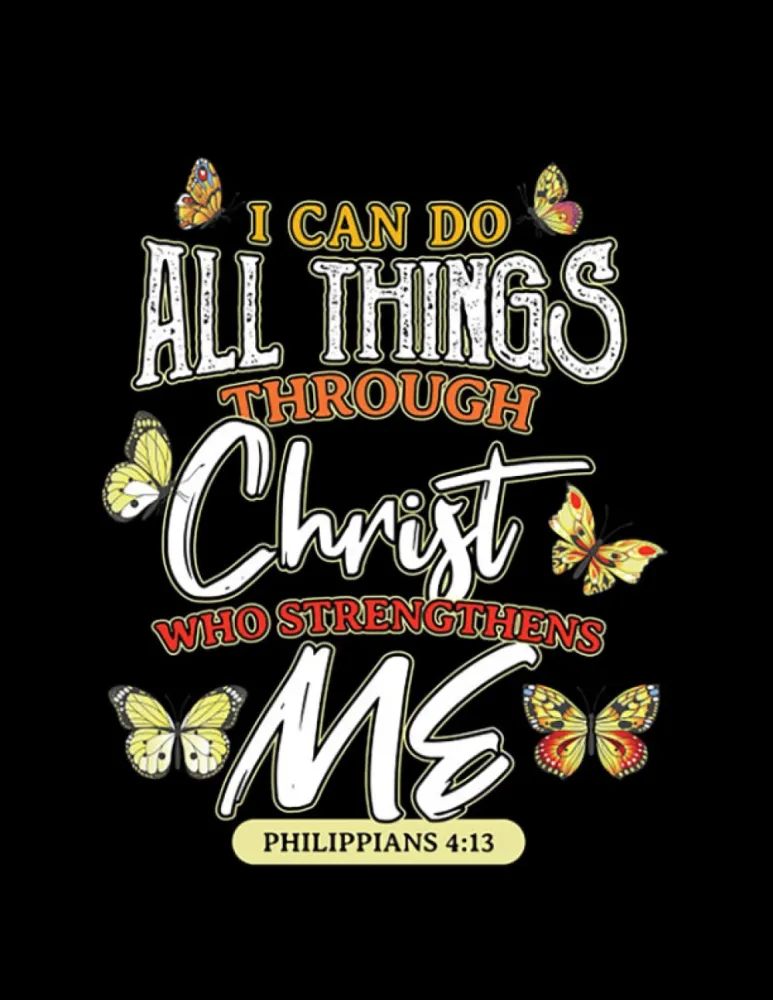 Notepad - I can do all things... - Philippians 4:13