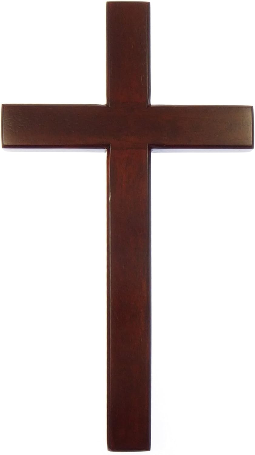 Croix bois foncé - 60 cm