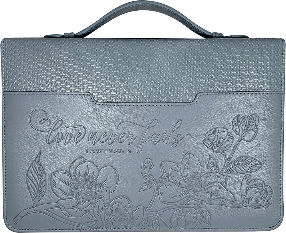 Housse XL Love never fails - 1 Corinthians 13