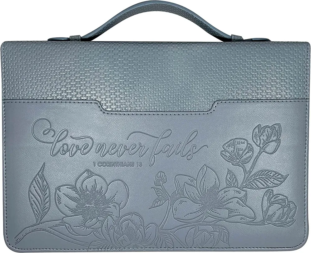 Housse XL Love never fails - 1 Corinthians 13